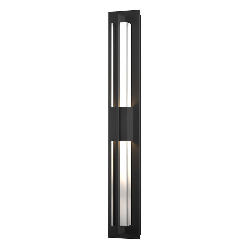 Double Axis Large LED Outdoor Sconce in Coastal Black - 306425-LED-80-ZM0333 by Hubbardton Forge