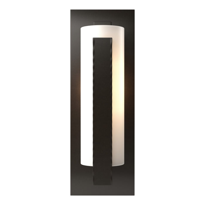 Forged Vertical Bars Outdoor Sconce in Coastal Oil Rubbed Bronze - 307286-SKT-14-GG0034 by Hubbardton Forge