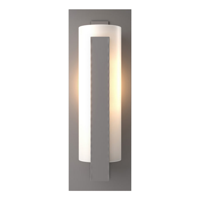 Forged Vertical Bars Outdoor Sconce in Coastal Burnished Steel - 307286-SKT-78-GG0034 by Hubbardton Forge