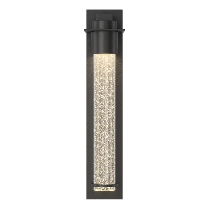 Airis Medium Dark Sky Friendly Outdoor Sconce in Coastal Black - 307920-SKT-80-II0211 by Hubbardton Forge