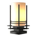Banded Outdoor Pier Mount in Coastal Oil Rubbed Bronze - 335796-SKT-14-GG0026 by Hubbardton Forge