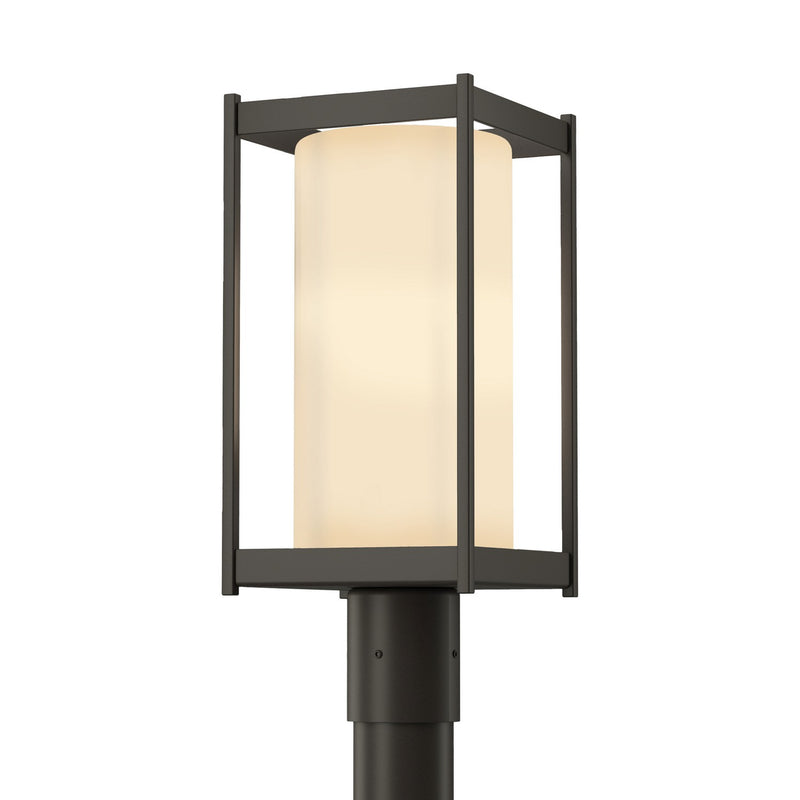 Cela Outdoor Post Light in Coastal Dark Smoke - 342021-SKT-77-GG0732 by Hubbardton Forge