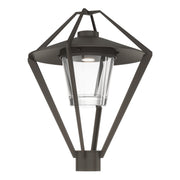 Stellar Post Light in Coastal Dark Smoke - 342651-SKT-77-ZM0727 by Hubbardton Forge