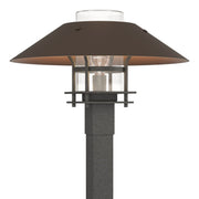 Henry Outdoor Post Light in Coastal Natural Iron with Coastal Bronze Accent - 344227-SKT-20-75-ZM0026 by Hubbardton Forge