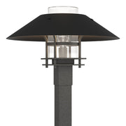 Henry Outdoor Post Light in Coastal Natural Iron with Coastal Black Accent - 344227-SKT-20-80-ZM0026 by Hubbardton Forge
