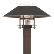 Henry Outdoor Post Light in Coastal Bronze with Coastal Oil Rubbed Bronze Accent - 344227-SKT-75-14-ZM0026 by Hubbardton Forge