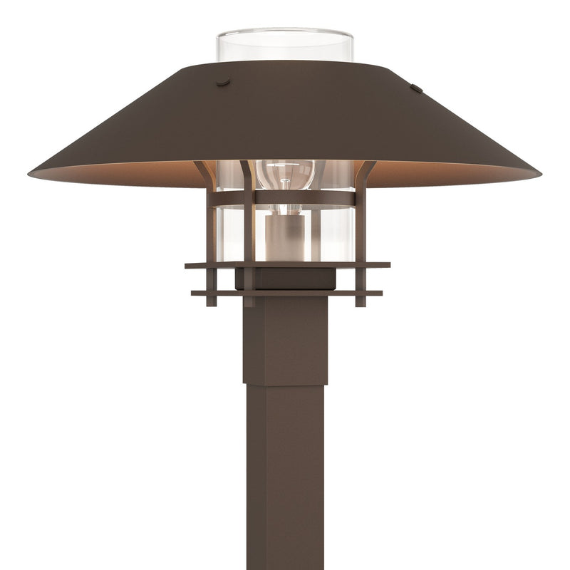 Henry Outdoor Post Light in Coastal Bronze with Coastal Bronze Accent - 344227-SKT-75-75-ZM0026 by Hubbardton Forge