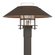 Henry Outdoor Post Light in Coastal Dark Smoke with Coastal Bronze Accent - 344227-SKT-77-75-ZM0026 by Hubbardton Forge