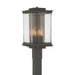 Kingston Outdoor Post Light in Coastal Natural Iron with Translucent Soft Gold Accent - 344840-SKT-20-83-ZM0703 by Hubbardton Forge