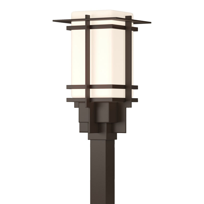 Tourou Outdoor Post Light in Coastal Bronze - 346011-SKT-75-GG0076 by Hubbardton Forge