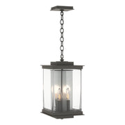 Kingston Outdoor Large Lantern in Coastal Natural Iron with Translucent Vintage Platinum Accent - 356840-SKT-20-81-ZM0703 by Hubbardton Forge