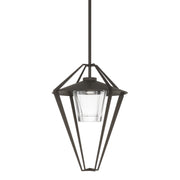 Stellar Large Outdoor Pendant/Semi-Flush in Coastal Dark Smoke - 362651-SKT-MULT-77-ZM0727 by Hubbardton Forge