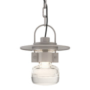 Mason Outdoor Ceiling Fixture in Coastal Burnished Steel - 363003-SKT-78-ZM0448 by Hubbardton Forge