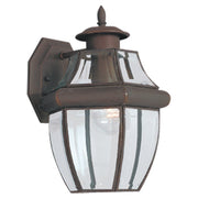 Lancaster Medium Outdoor Wall Lantern in Antique Bronze