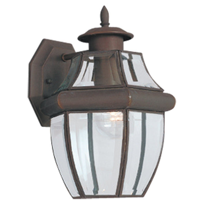 Lancaster Medium Outdoor Wall Lantern in Antique Bronze