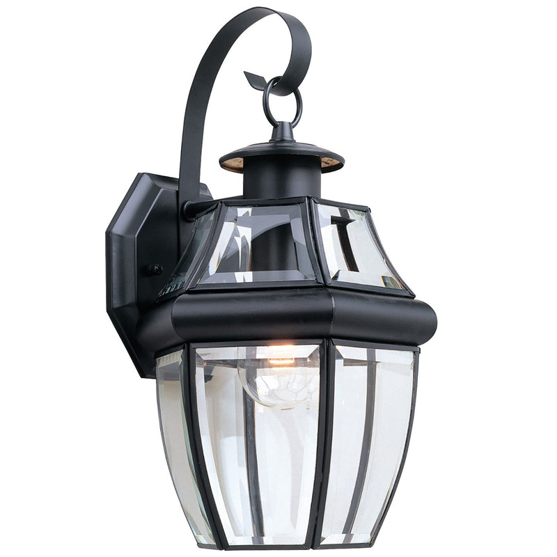 Lancaster Large Outdoor Wall Lantern in Black