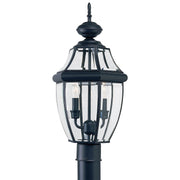 Lancaster 2-Light Outdoor Post Light in Black