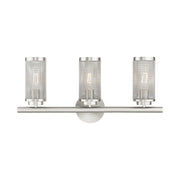 Industro 3-Light Bath Vanity Light in Brushed Nickel