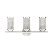 Industro 3-Light Bath Vanity Light in Brushed Nickel