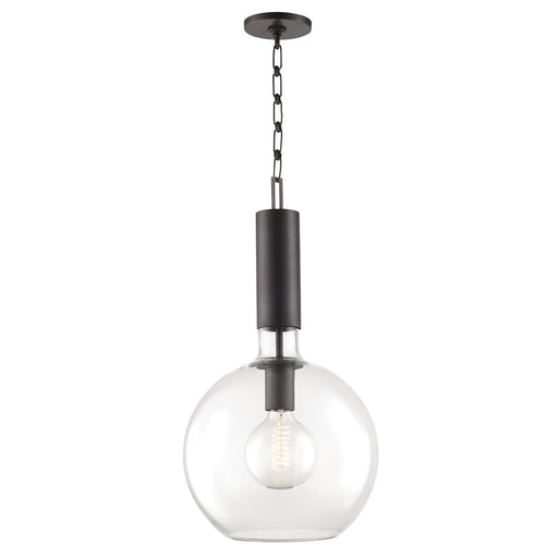 Raleigh Large Pendant in Old Bronze