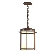 Tourou Large Outdoor Ceiling Fixture in Coastal Bronze - 366007-SKT-75-GG0112 by Hubbardton Forge