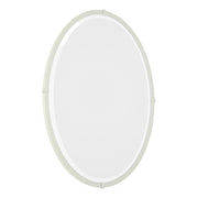 Beveled Oval Mirror in Sterling - 710004-85 by Hubbardton Forge