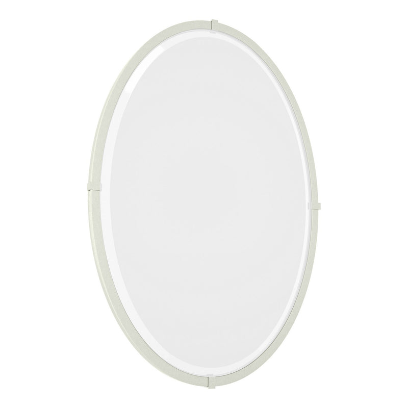 Beveled Oval Mirror in Sterling - 710004-85 by Hubbardton Forge