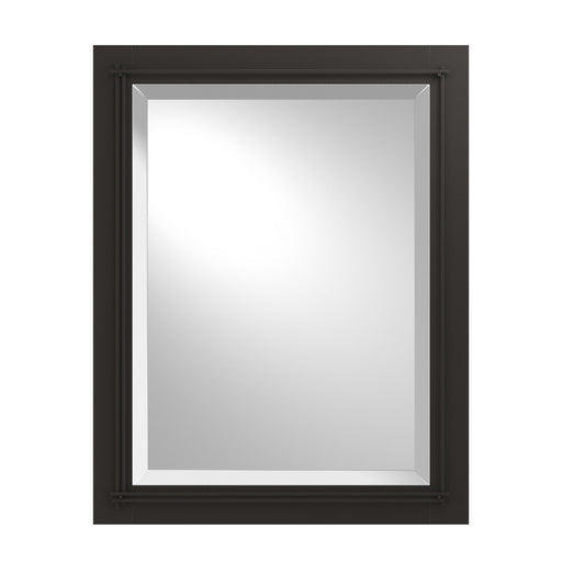 Metra Beveled Mirror in Dark Smoke - 710116-07 by Hubbardton Forge