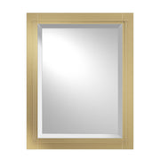 Metra Beveled Mirror in Modern Brass - 710116-86 by Hubbardton Forge