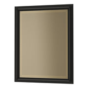 Rook Beveled Mirror in Black - 714901-10 by Hubbardton Forge