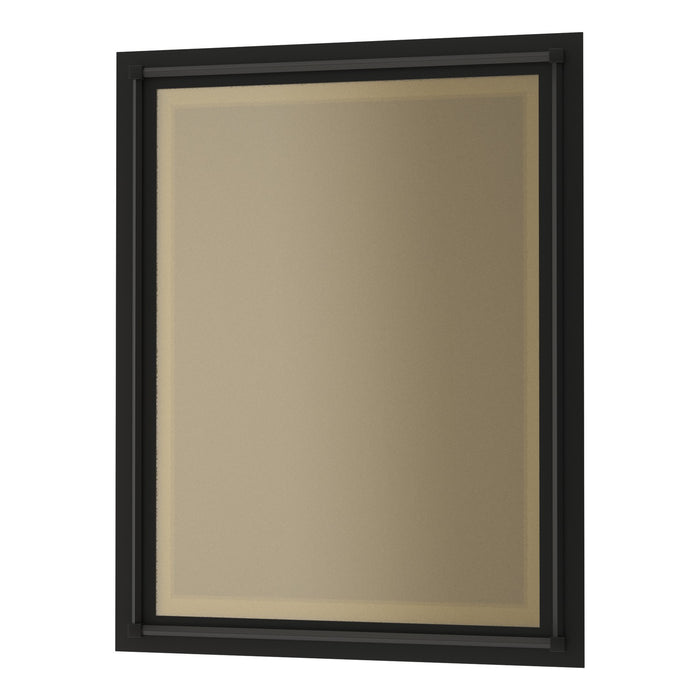 Rook Beveled Mirror in Black - 714901-10 by Hubbardton Forge
