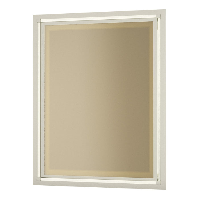 Rook Beveled Mirror in Sterling - 714901-85 by Hubbardton Forge