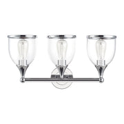 Ashridge 3-Light Bath Vanity Light in Polished Chrome