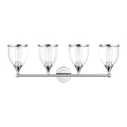 Ashridge 4-Light Large Bath Vanity Light in Polished Chrome