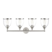 Ashridge 4-Light Large Bath Vanity Light in Brushed Nickel