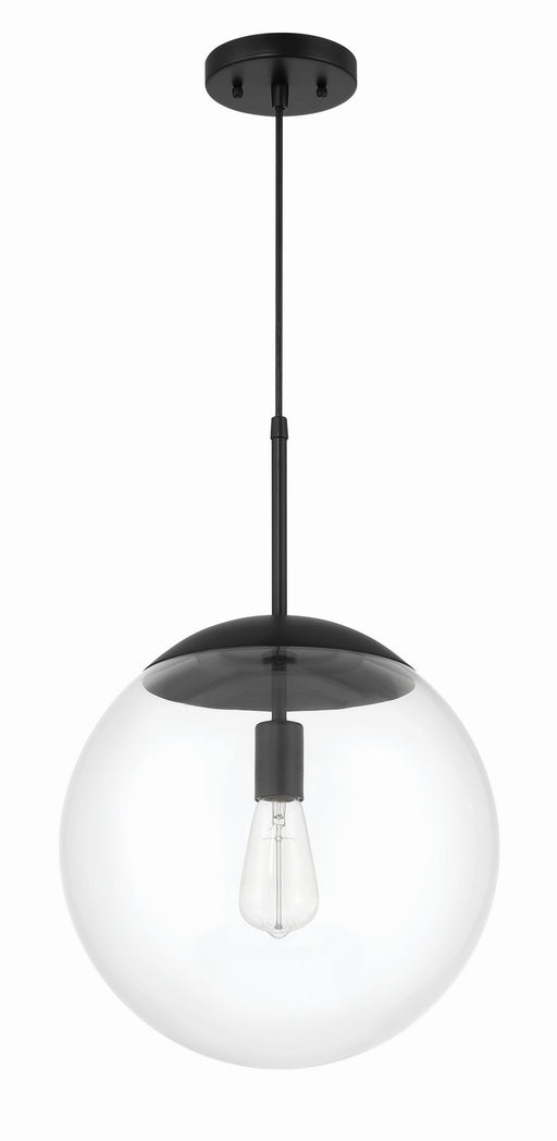 Gaze 1-Light Pendant in Flat Black - Lamps Expo