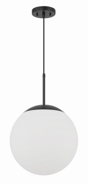 Gaze 1-Light Pendant in Flat Black - Lamps Expo