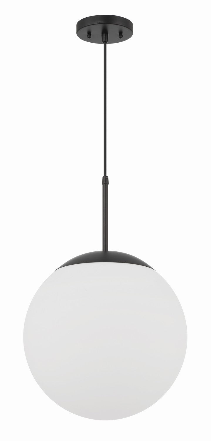 Gaze 1-Light Pendant in Flat Black - Lamps Expo