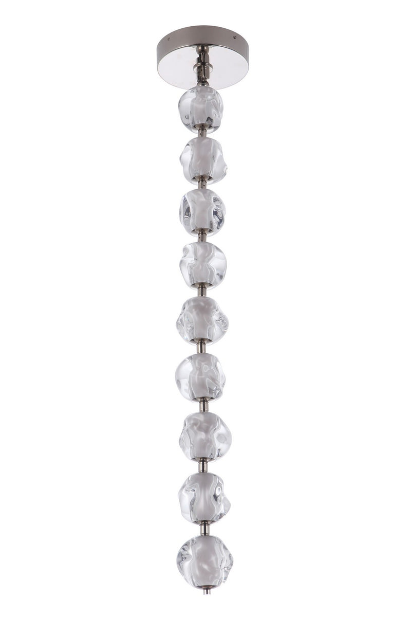 59492-PLN-LED - Jackie LED Pendant in Polished Nickel by Craftmade