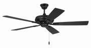 Eos 52" Ceiling Fan in Flat Black - Lamps Expo