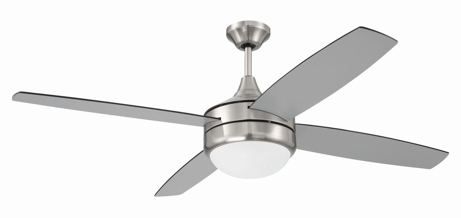 Phaze II 4- Blade 52" Ceiling Fan in Brushed Polished Nickel