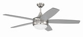 Phaze II 5- Blade 52" Ceiling Fan in Brushed Polished Nickel