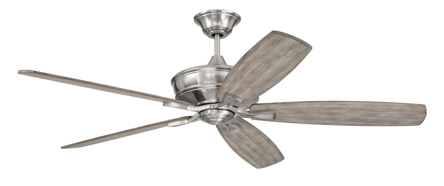 Santori 60 60" Ceiling Fan in Brushed Polished Nickel