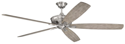 Santori 72 72" Ceiling Fan in Brushed Polished Nickel