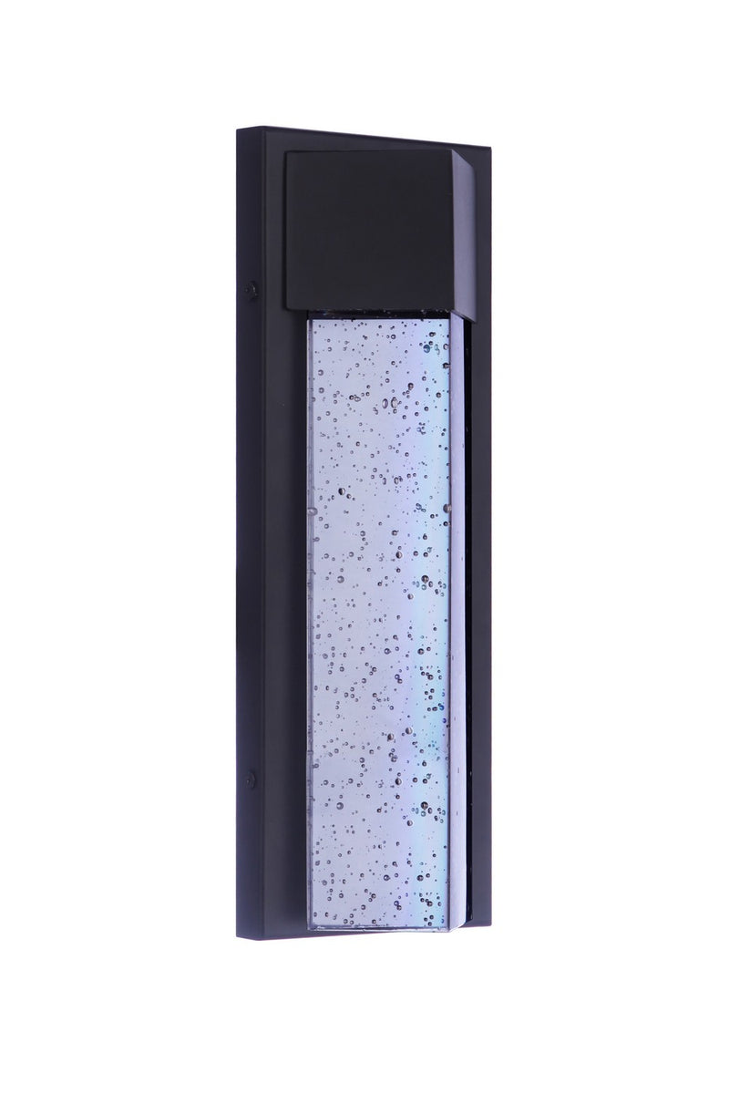 Tony LED Outdoor Pocket Sconce in Midnight - Lamps Expo