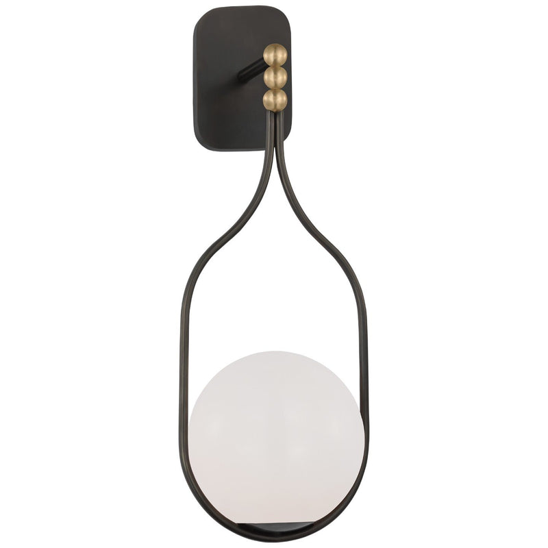 Jodo 19" Bath Sconce in Bronze and Brass