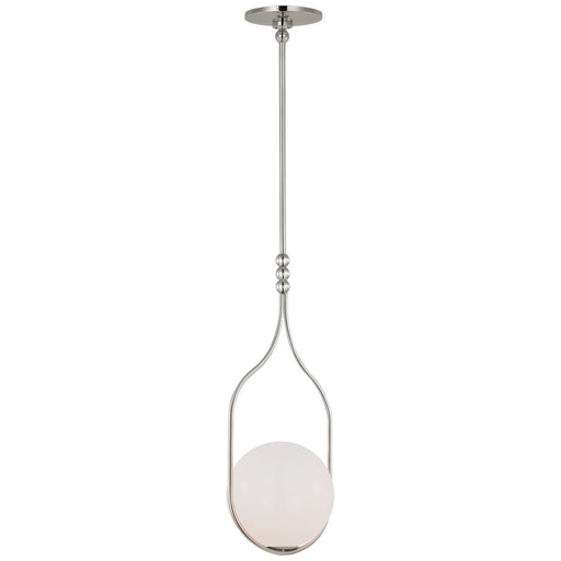 Jodo 9" Mini Pendant in Polished Nickel