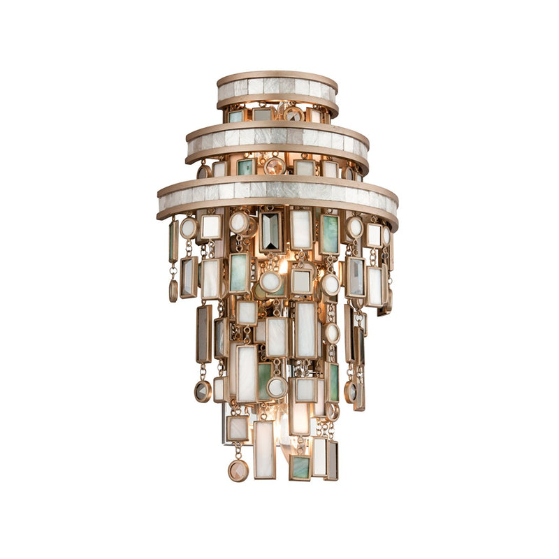 Dolcetti 3-Light Wall Sconce in Champagne Leaf