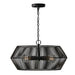 Kaiya 4-Light Pendant in Matte Black - Lamps Expo