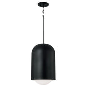 Dolby 1-Light Pendant in Black Iron - Lamps Expo